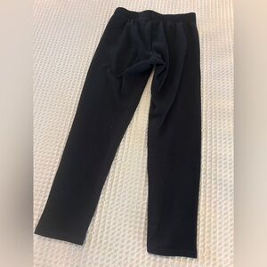 Lands' End Classic Cozy Black Kids Leggings